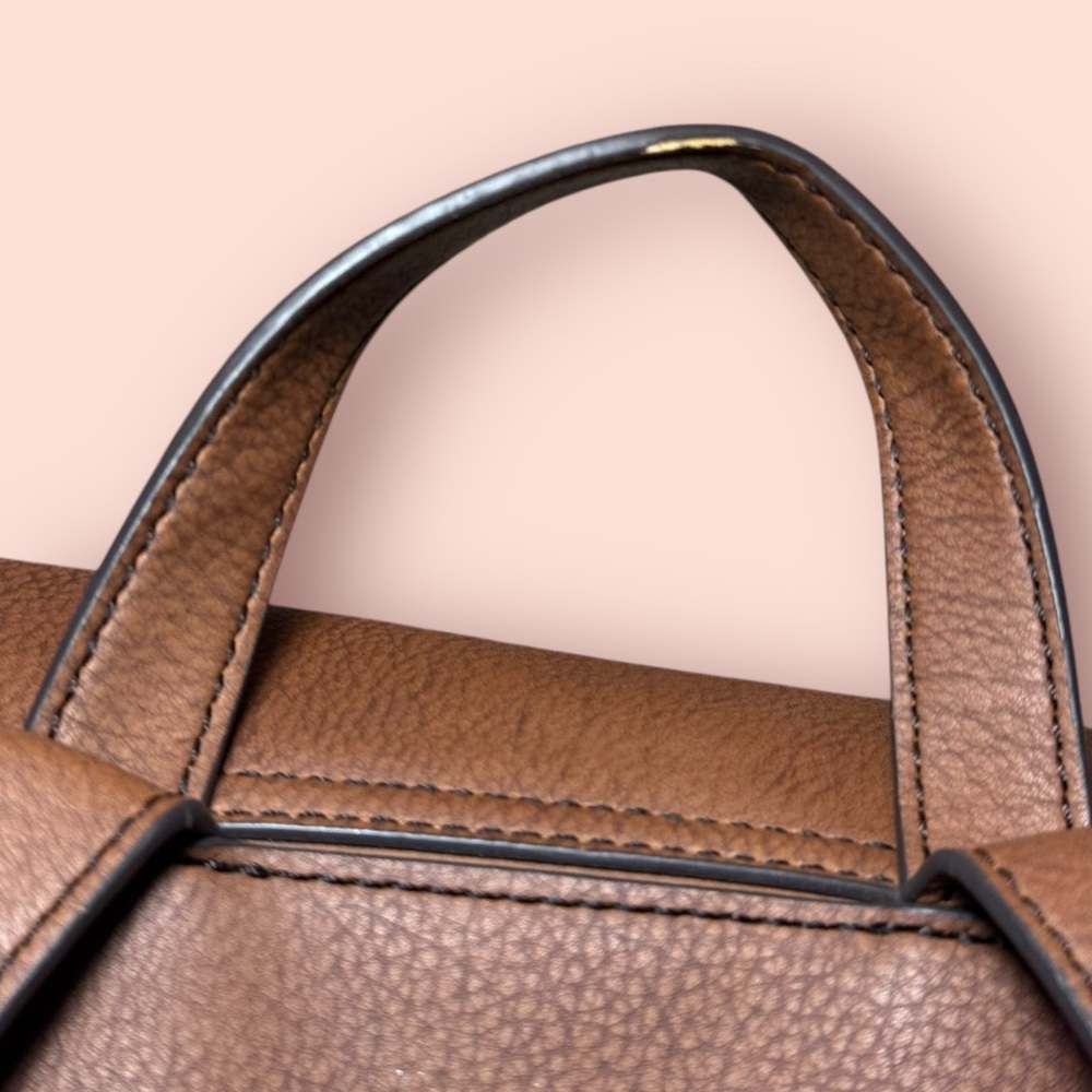 a.n.a (A New Approach) Faux Leather Brown Backpack‎ Purse - Picture 6 of 6